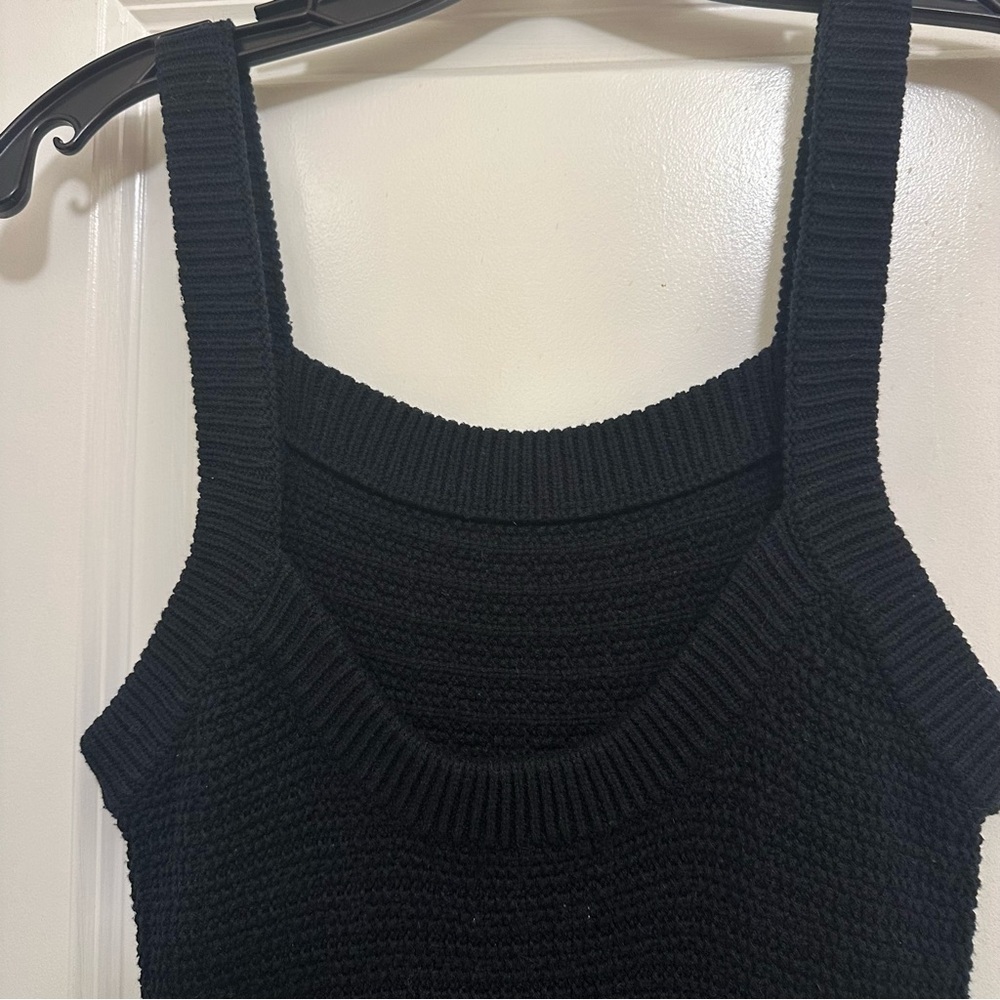 H&M Black Knit Mini Dress - Picture 5 of 8